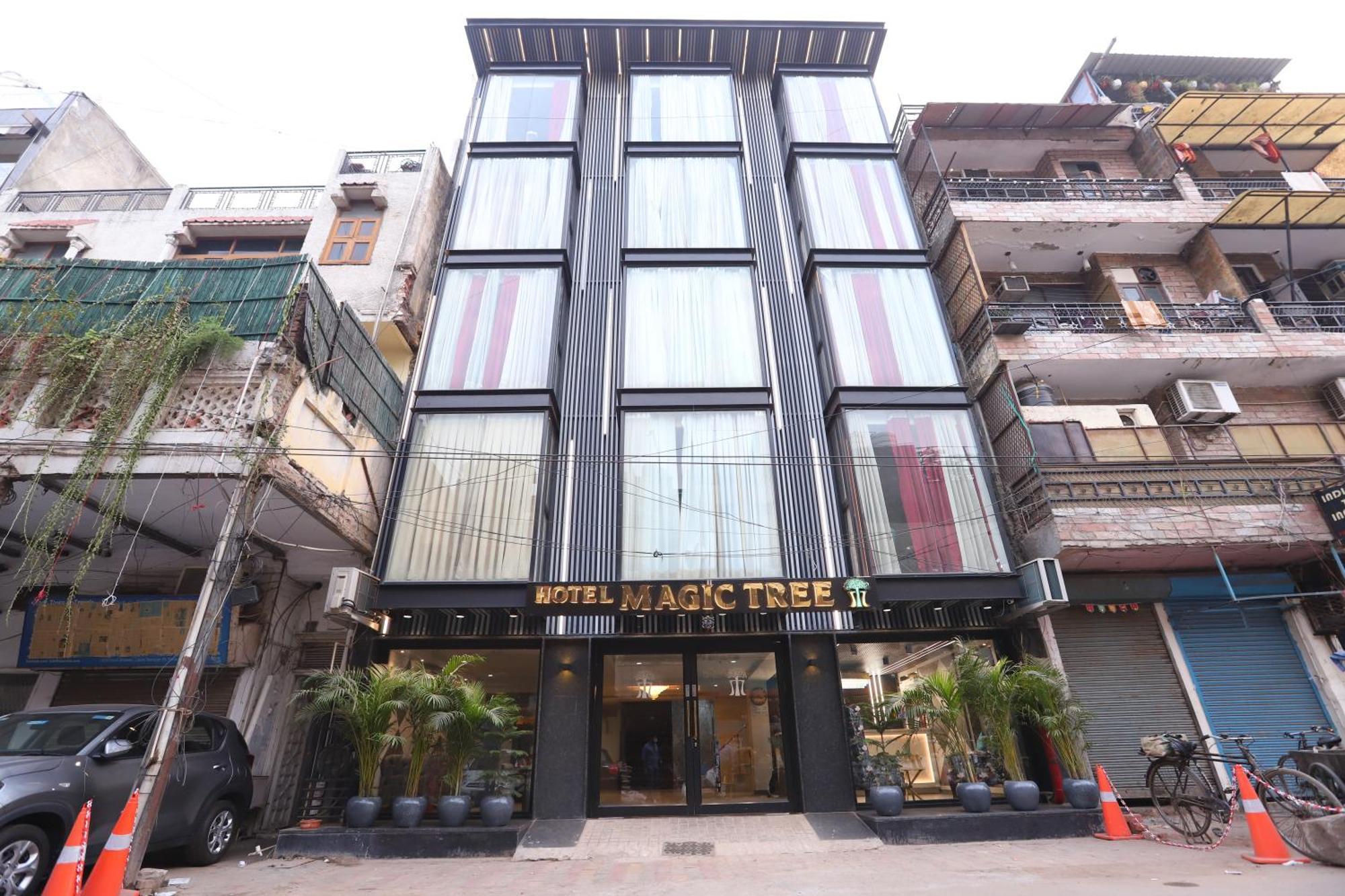 Hotel The Magic Tree - Paharganj Nova Deli Exterior foto